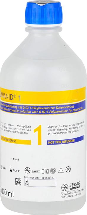 Serag Wiessner LAVANID 1 Isotone Wundspüllösung, 1000 ml Lösung (1000 ml)