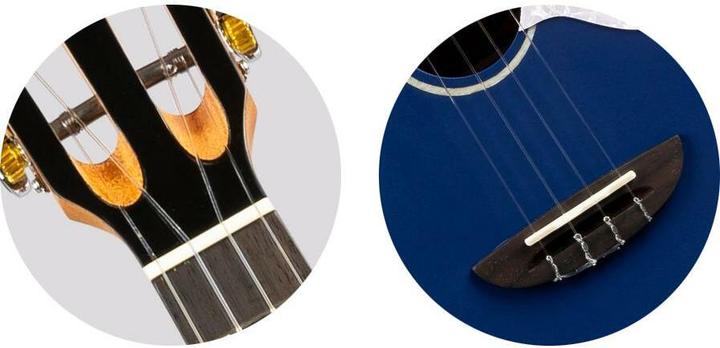 Produktbild Flight Ukulele Concert – Solid Spruce – Blau (Konzert)