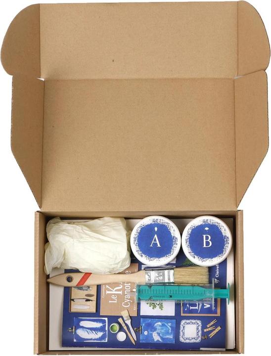 Actual product image Clairefontaine Cyanotype Creative Kit Set