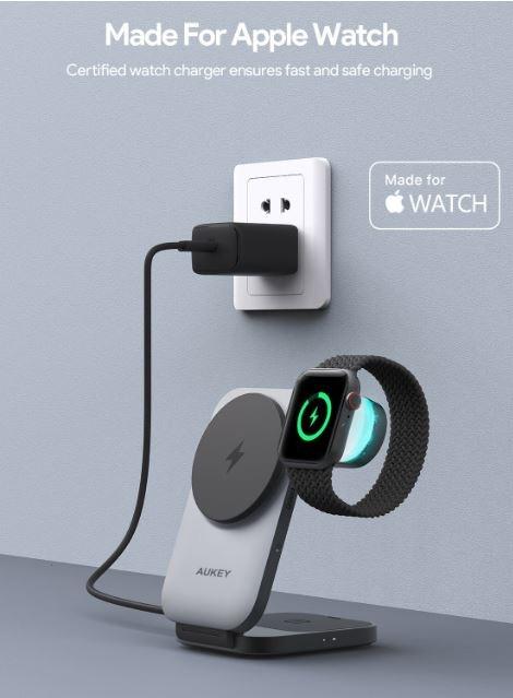 Actual product image Aukey Magfusion Z 3 in1 (15 W)