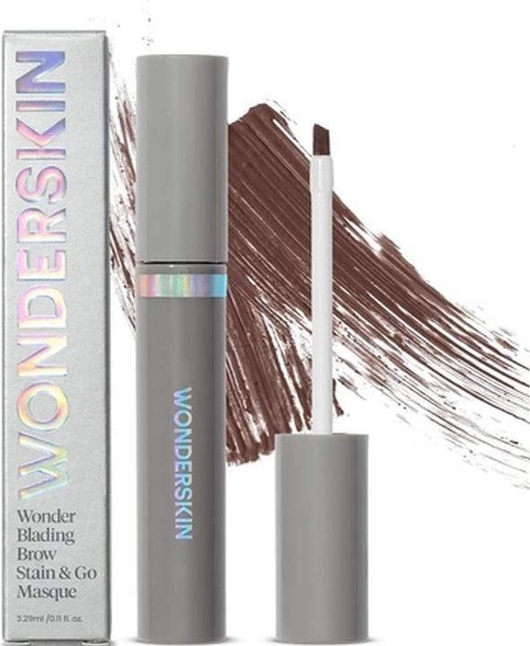 Wonderskin Wonder Blading Brow Stain & Go Masque Dark Brunette (Dark Brunette)