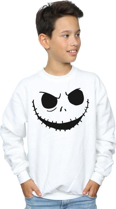 Produktbild Disney Nightmare Before Christmas Jack's Face Bold Sweatshirt Jungen (140, 146)