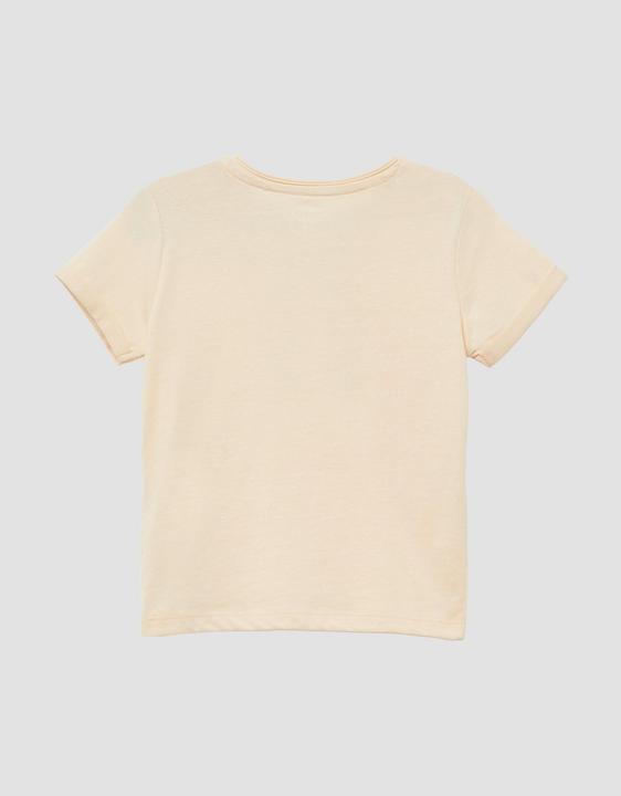 Produktbild S.Oliver T-Shirt T-Shirt mit Ärmelumschlag und Frontprint (86)