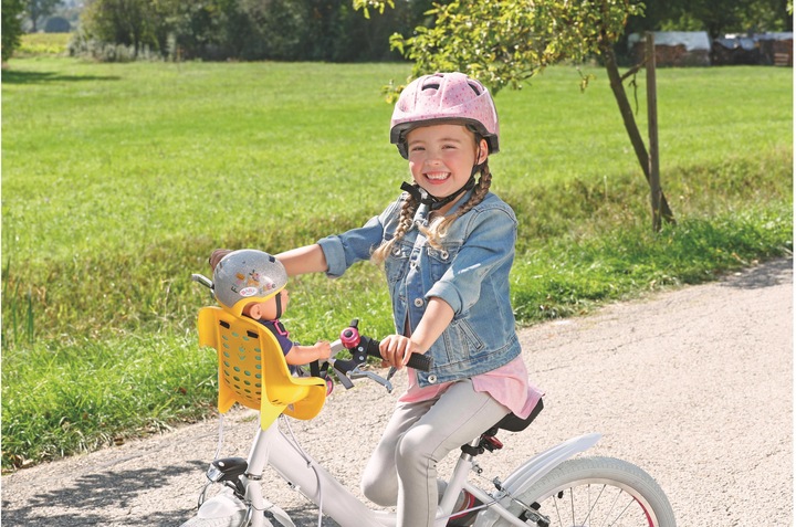 Actual product image Zapf Creation Baby born bicycle helmet