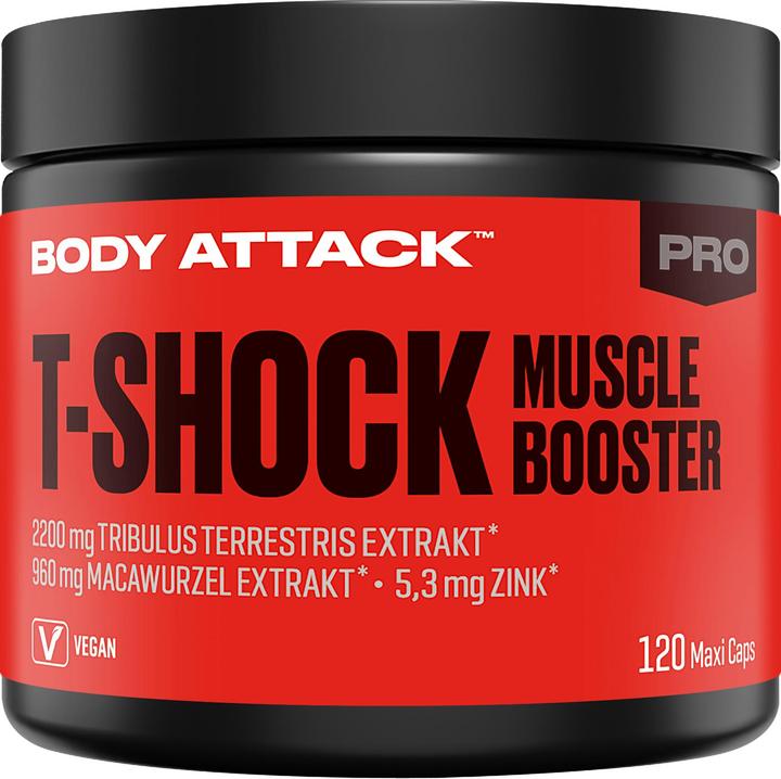 Actual product image Body Attack T-Shock (90 Caps) (90 Piece, Capsules)