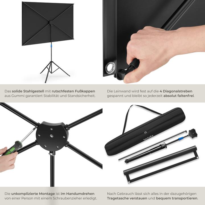 Immagine prodotto tectake Cinema (72", 16:9)