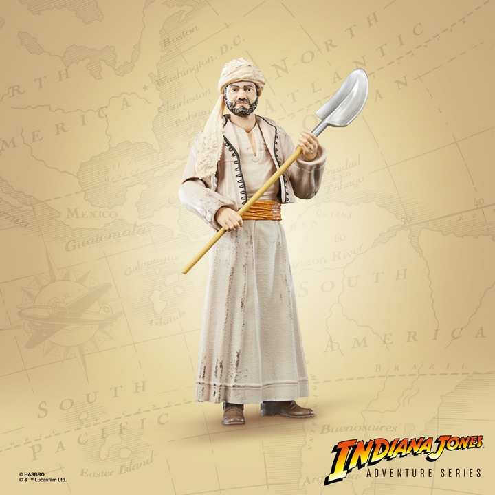 Actual product image Hasbro Indiana Jones Adventure Series Actionfigur Sallah (Raiders of the Lost Ark) 15 cm