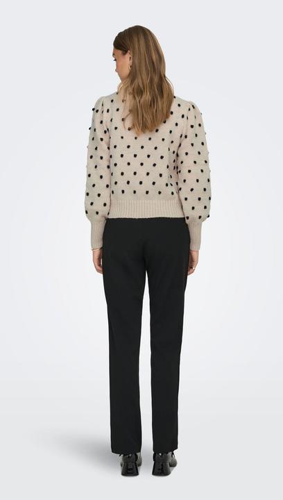 Produktbild JdY Normal geschnitten Hoch geschlossen Lange Bündchen Puffärmel Pullover Strickpullover (XXL)