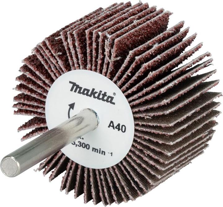 Actual product image Makita Roue à lamelles abrasives 50 x 30 / G40 (40)