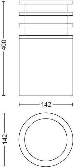 Produktbild Philips Hue Lucca Basis (806 lm, E27, IP44)