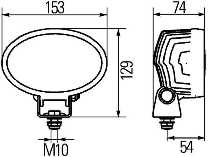 Immagine prodotto Hella Fari da lavoro a LED per CASE