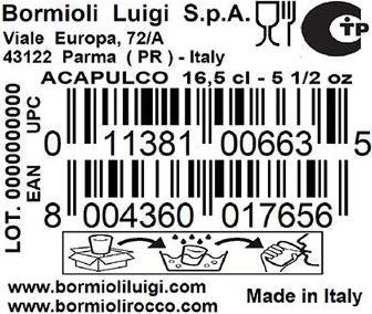 Actual product image Bormioli Rocco Acapulco (1.80 dl, 6 x)