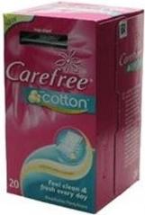 Actual product image Carefree Normal With Cotton Extract Panty Liners 20Pcs (20x)