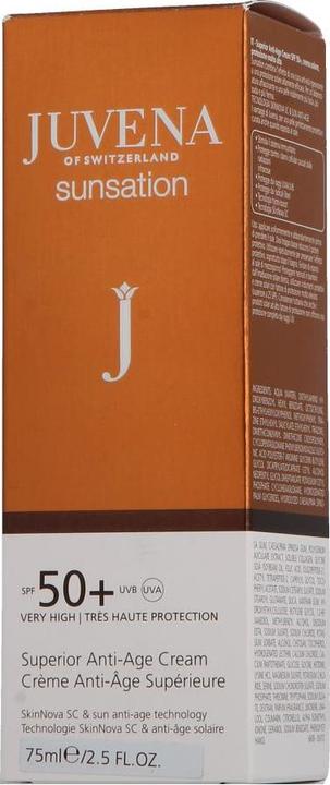 Actual product image Juvena Sunsation (Sun cream face, SPF 50+, 50 ml)
