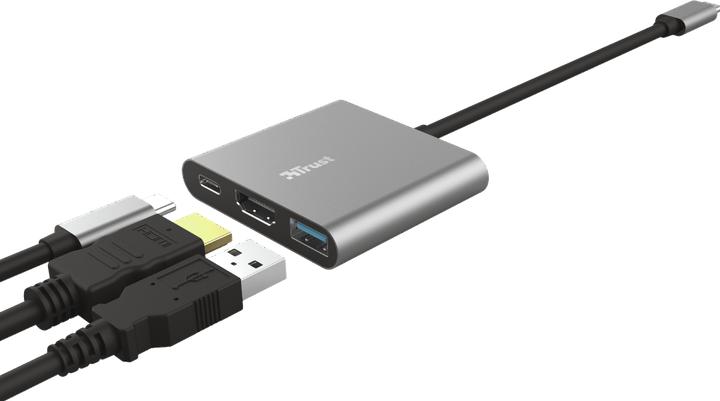 Actual product image Trust Dalyx - USB 3.2 Gen 1 (3.1 Gen 1) Type-C - HDMI - USB 3.2 Gen 1 (3.1 Gen 1) Type (USB-C, 1 Ports)
