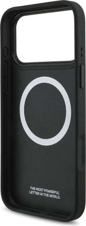 Actual product image BMW Case M Quilted Logo MagSafe for iPhone 17 Pro Max blue (Apple iPhone 17 Pro Max)