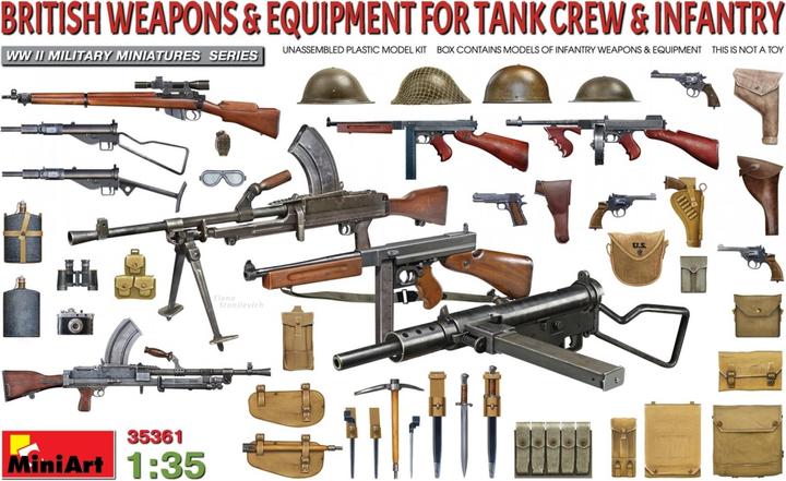 Produktbild Mini art British Weapons & Equipment For Tank Crew & Infantry