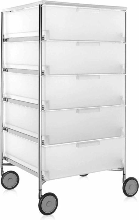 Actual product image Kartell Mobile roller container (49 x 49 x 94 cm)
