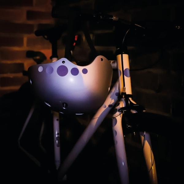 Produktbild Farbviereck Reflektierende Kreise schwarz Motive Aufkleber / Sticker (32 Sticker)