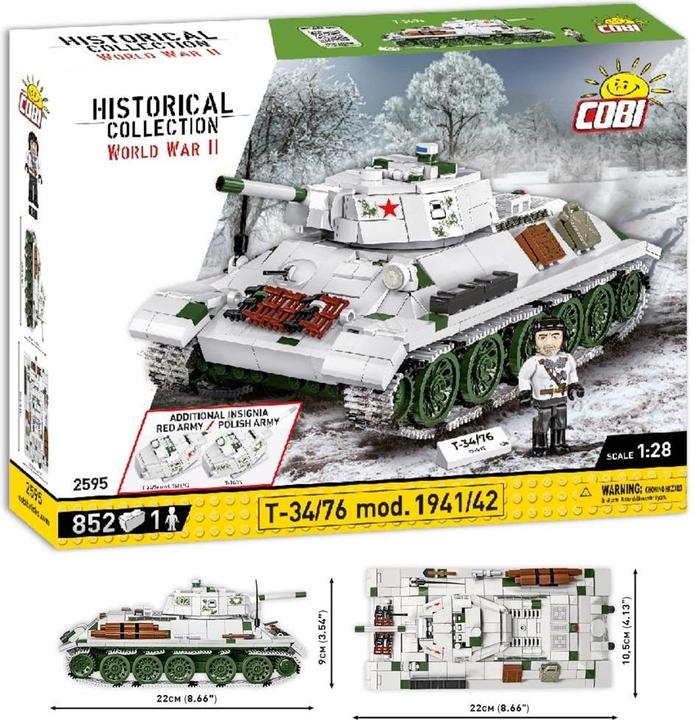 Image du produit Cobi Char T34/76