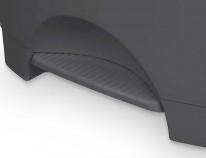 Produktbild Arte Regal Kunststoff-Treteimer 30l anthrazit (30 l)