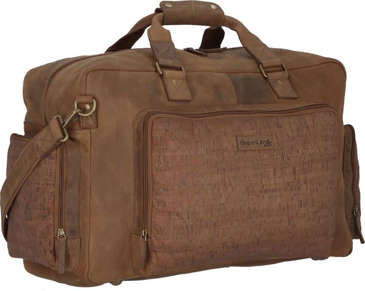 Immagine prodotto Greenland Nature Natura Borsa da viaggio Weekender in pelle 50 cm scomparto per laptop (39 l)