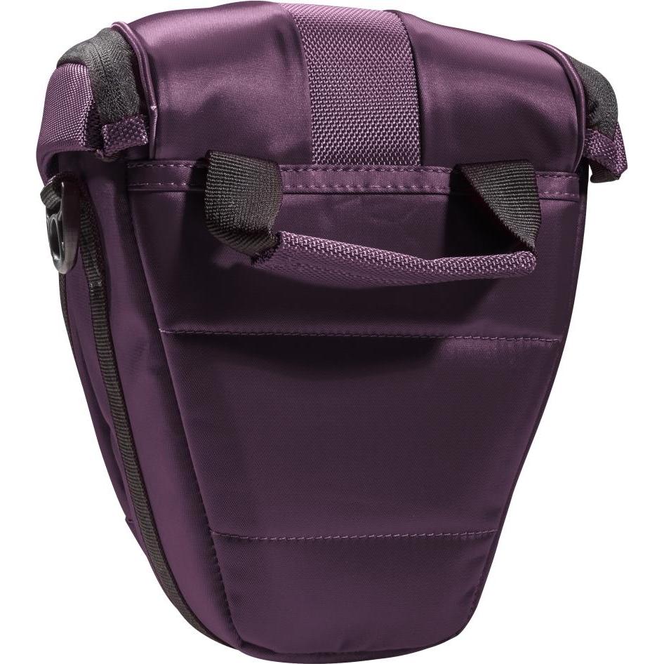 mantona Premium Colttasche lila (Kamera Schultertasche, Kamera Bereitschaftstasche), Kameratasche, Violett