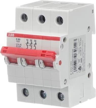 Produktbild ABB STOTZ-KONTAKT Einbauschalter 400V 100A E203/100R