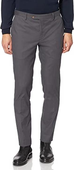 Hackett Men's Formal Chino Trousers with Doeskin Fabric and AMF Stitching (42)