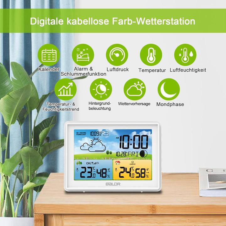 Image du produit Baldr Wetterstation mit Aussensensor