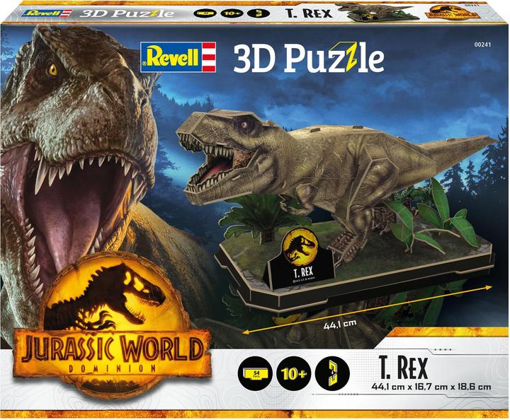 Actual product image Revell 3D Puzzle Jurassic World - T-Rex (54 pieces)