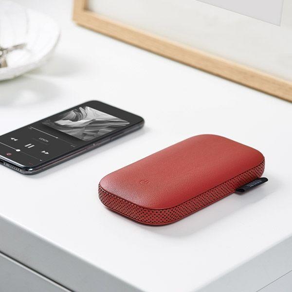 Image du produit Lexon Powersound Powerbank indukcyjny 5000 mAh z głośnikiem bluetooth czerwony/red LA128R (5000 mAh)