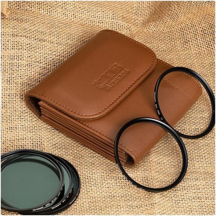 Image du produit 7artisans Étui pour filtre d'objectif Marron (1.11 l)