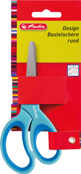 Produktbild Herlitz Bastelschere - Design rund - 1 Stk (13.20 cm)