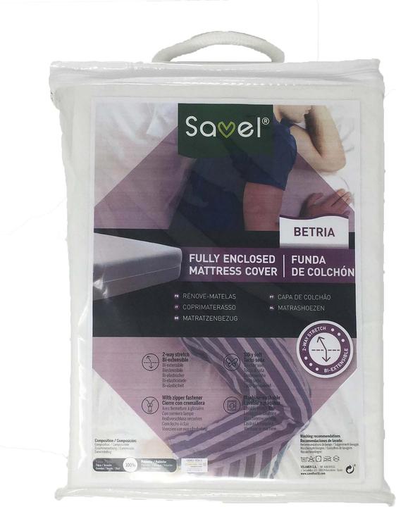 Image du produit Savel Housse de matelas Betria microfibre (140 x 200 cm)