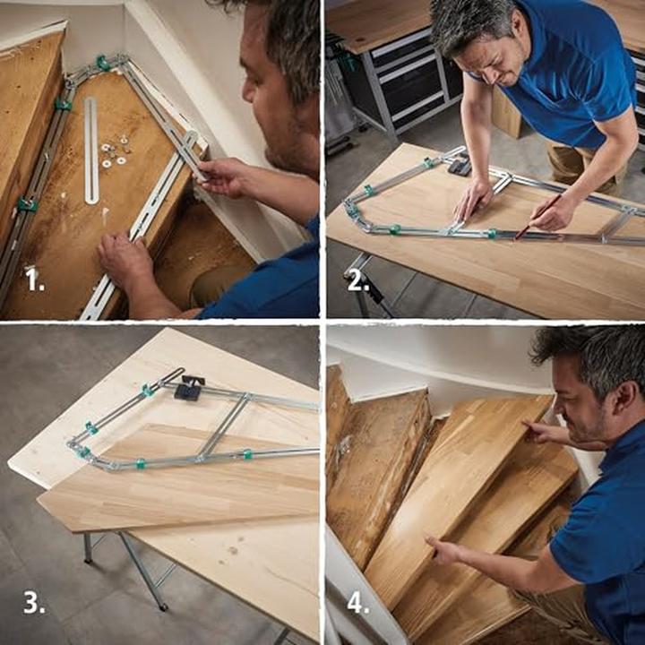 Produktbild wolfcraft 1 Treppenlehre