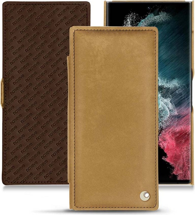 Produktbild Noreve Lederschutzhülle horizontal (Samsung Galaxy S22 Ultra)