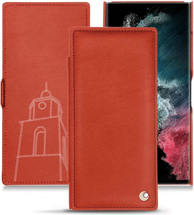 Actual product image Noreve Leather Cover (Samsung Galaxy S22 Ultra (5G))
