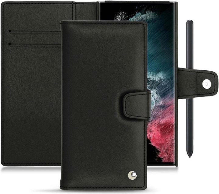 Noreve Lederschutzhülle Wallet (Samsung Galaxy S22 Ultra (5G))