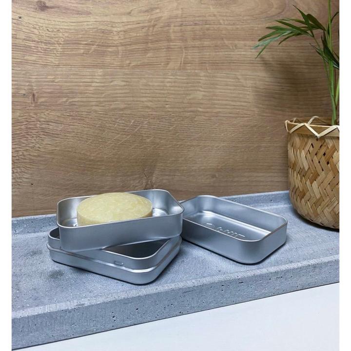 Actual product image Hydrophil Soap tin aluminium stainless