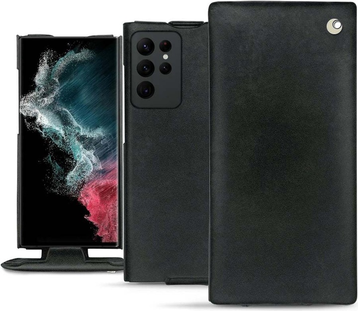 Produktbild Noreve Lederschutzhülle vertikal (Samsung Galaxy S22 Ultra)