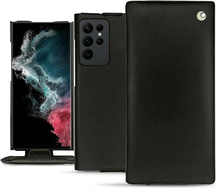 Produktbild Noreve Lederschutzhülle vertikal (Samsung Galaxy S22 Ultra)