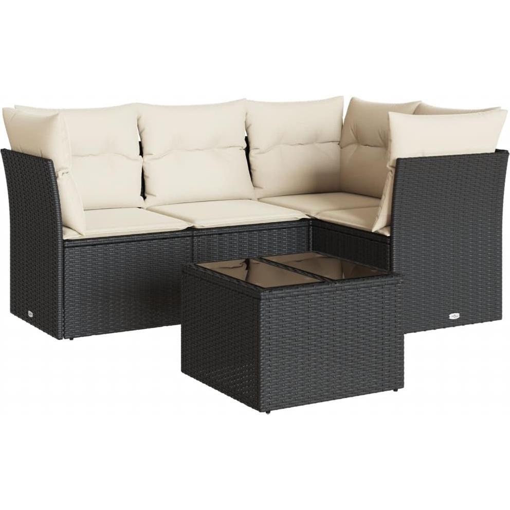 VidaXL, Gartenlounge, 10-tlg. Garten-Lounge-Set mit Kissen