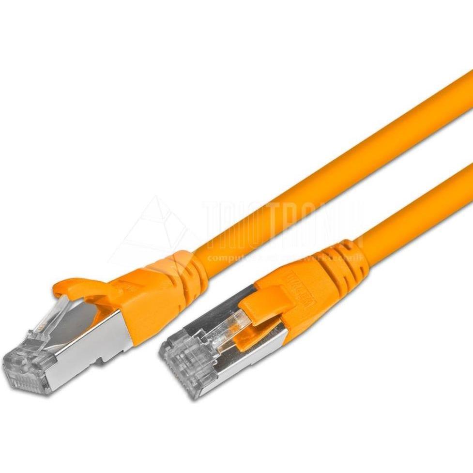 Thumbnail - Wirewin Patchkabel: F/UTP, 10m, orange (F/UTP, CAT5e, 10 m), Netzwerkkabel
