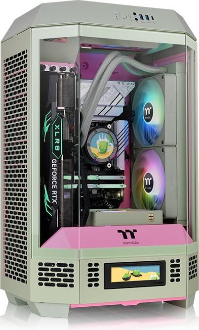 Produktbild Thermaltake TT The Tower 300 Matcha Plum (Mini-ITX, mATX)