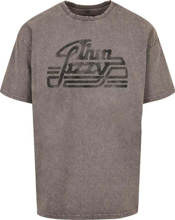 Produktbild Merchcode Thin Lizzy - Logo Rocker Acid Washed Oversize Tee - 160111 (M)