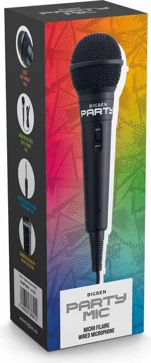 Image du produit Bigben Microphone karaoké, filaire