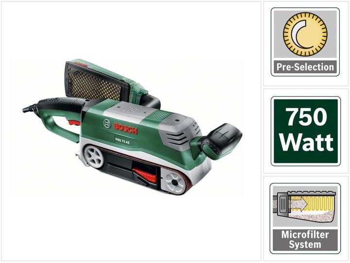 Immagine prodotto Bosch Home & Garden Pbs 75 Ae (Smerigliatrice, 750 W)