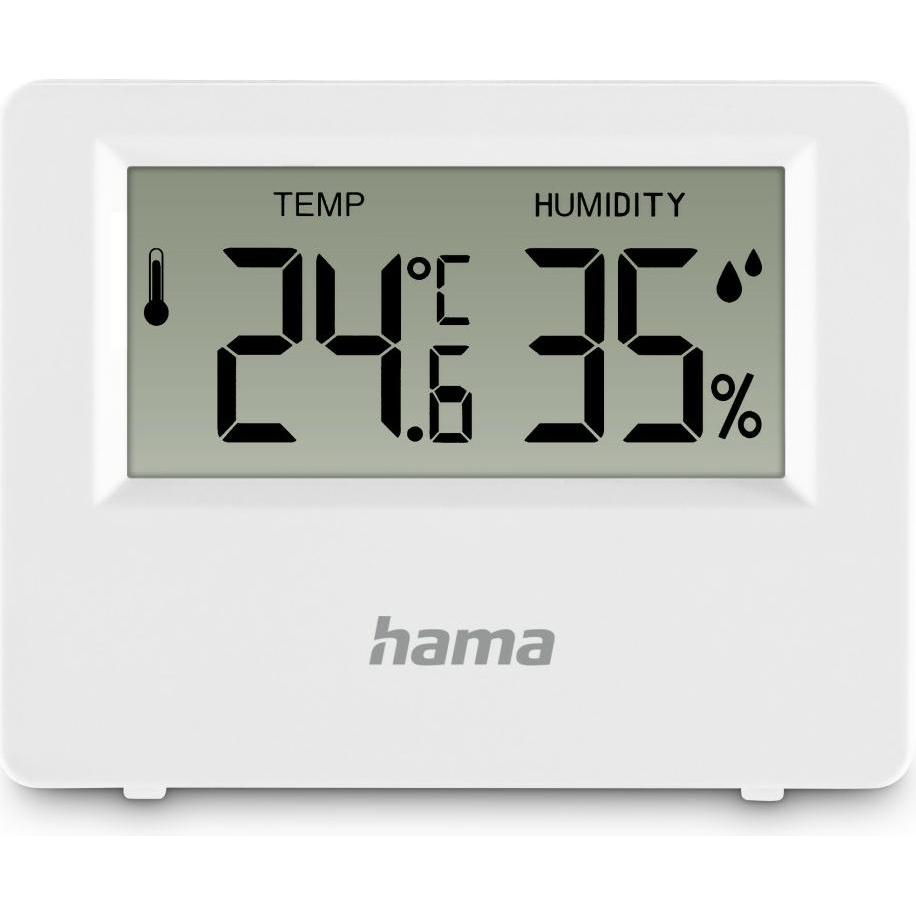 Hama Ebro, Thermometer + Hygrometer, Weiss