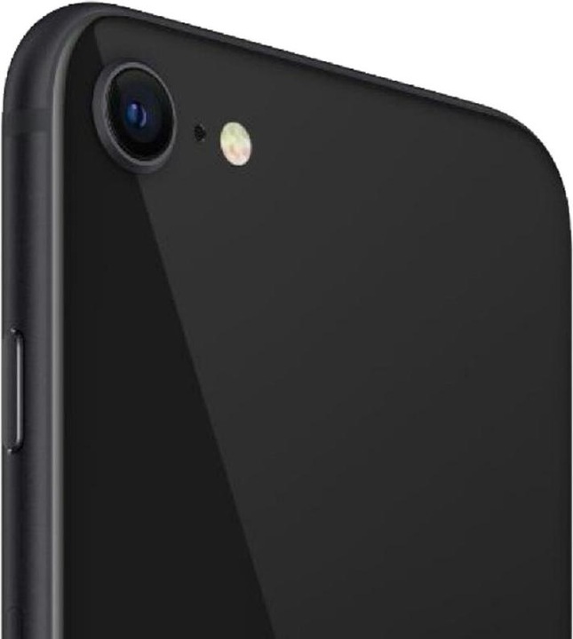 Actual product image Renewd iPhone SE2020 (128 GB, Black, 4.70", 12 Mpx, Hybrid Dual SIM, A / Like new)
